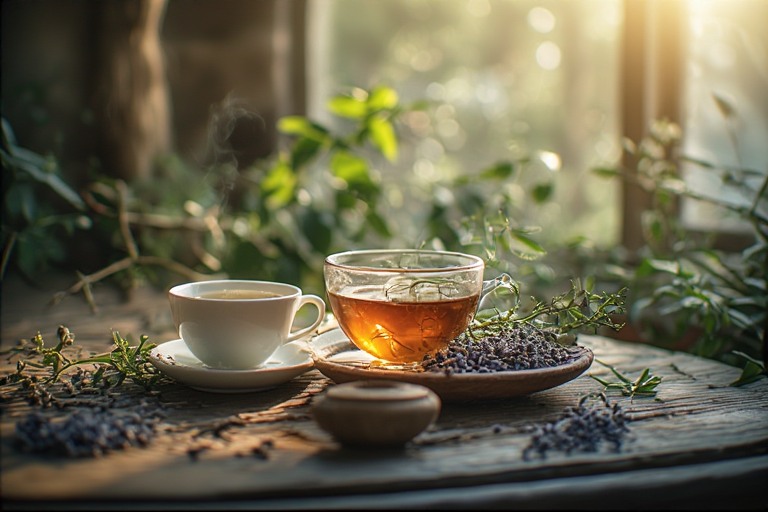 Malam yang Lembut dengan Teh Chamomile dan Cahaya Kuning Hangat: Ritual Kecil yang Membuat Penutup Hari Terasa Lebih Nyaman